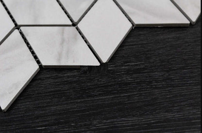 Waterproof Glass Mirrors Mosaic Diamond Pattern Tiles