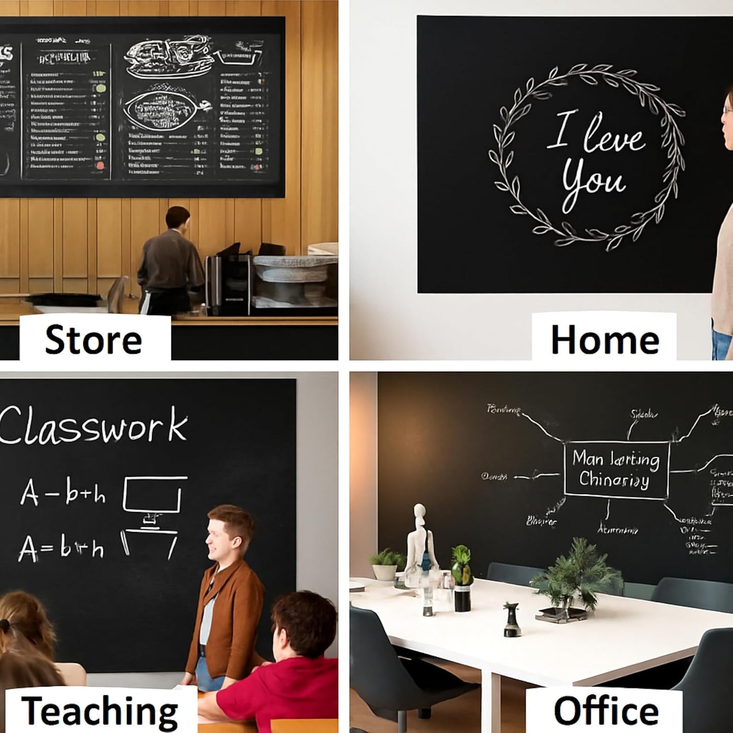 Stick & Write- Blackboard Sticker